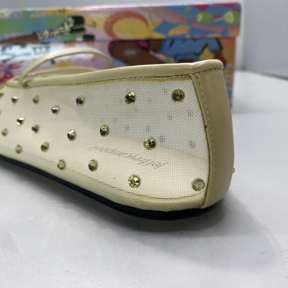 NEW JEFFREY CAMPBELL Swanlake-J Flats – Women’s Size 7 – Beige – New With Box - Picture 13 of 13
